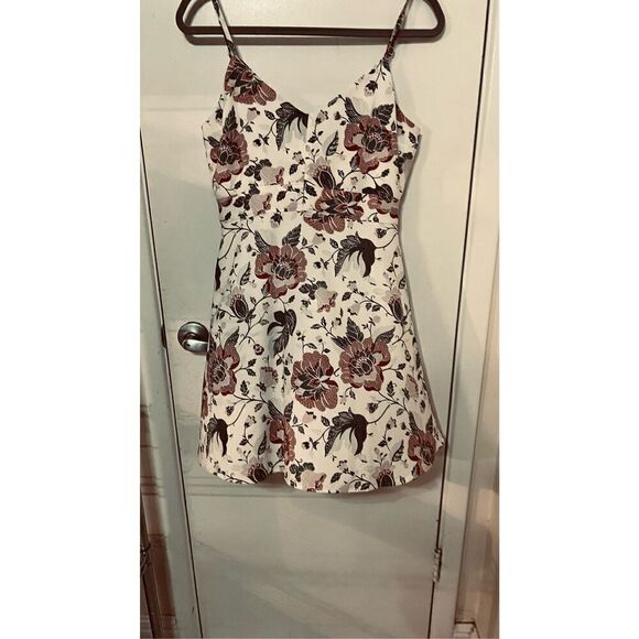 Ann Taylor Loft Floral Sundress Dress Size 4 Petite - Picture 3 of 9